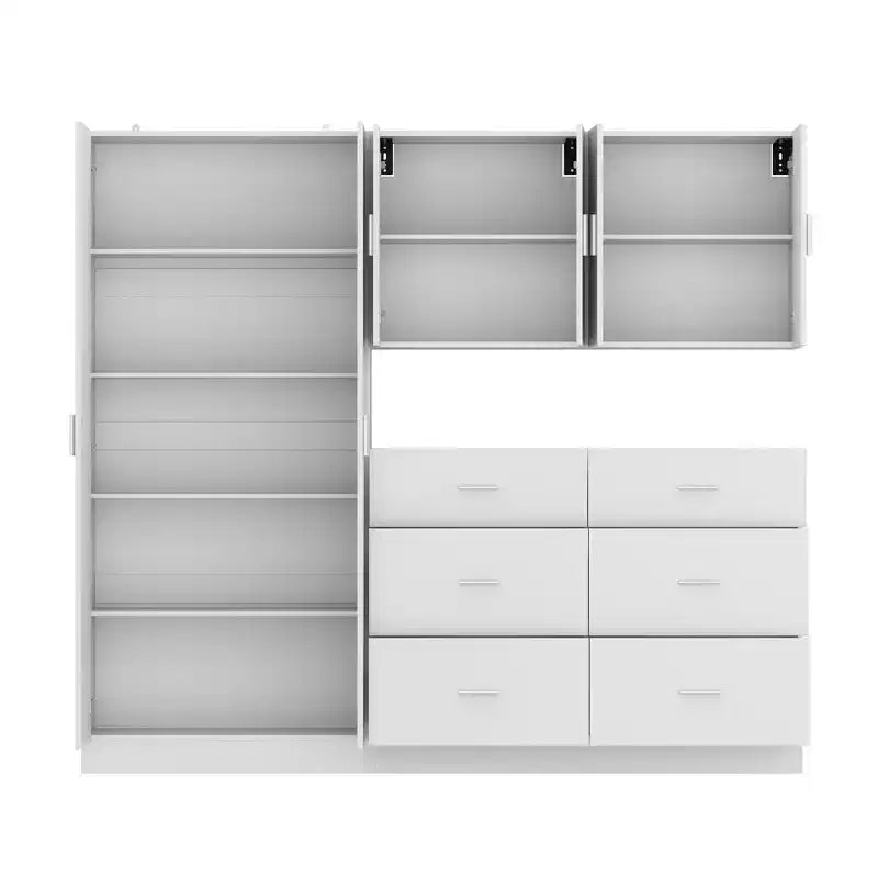 Set di mobili da cucina Famapy: Ampio spazio contenitivo, struttura solida e design elegante