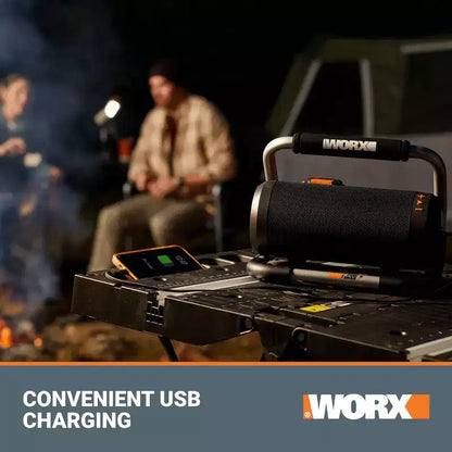 Worx WX009L.9 Altoparlante Bluetooth senza fili da 20V - Solo corpo macchina