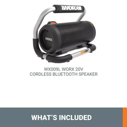 Worx WX009L.9 Altoparlante Bluetooth senza fili da 20V - Solo corpo macchina