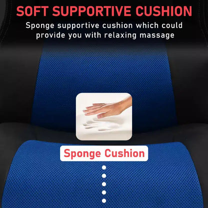 BestMassage Sedia da Gaming Sedia da Ufficio con Supporto Lombare Altezza Regolabile Sedia Direzionale in Pelle PU per Donne Uomini Adulti