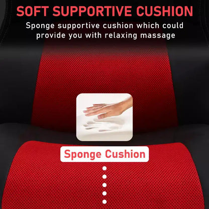 BestMassage Sedia da Gaming Sedia da Ufficio con Supporto Lombare Altezza Regolabile Sedia Direzionale in Pelle PU per Donne Uomini Adulti