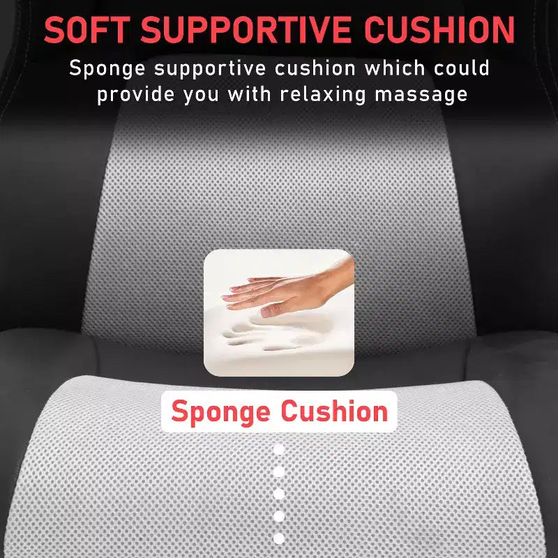 BestMassage Sedia da Gaming Sedia da Ufficio con Supporto Lombare Altezza Regolabile Sedia Direzionale in Pelle PU per Donne Uomini Adulti