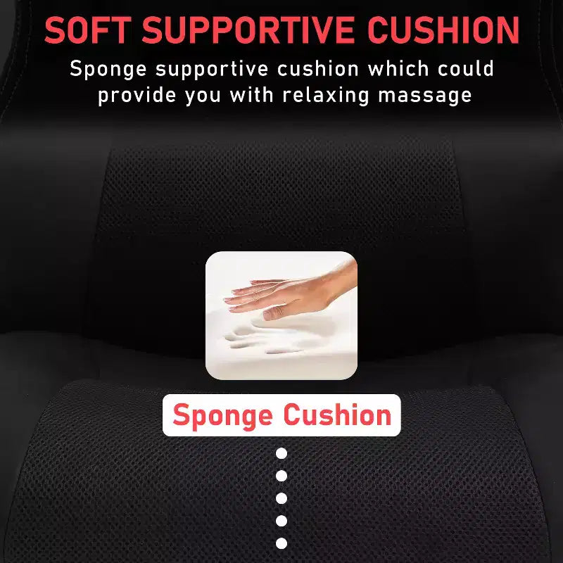 BestMassage Sedia da Gaming Sedia da Ufficio con Supporto Lombare Altezza Regolabile Sedia Direzionale in Pelle PU per Donne Uomini Adulti