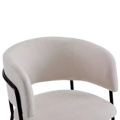 Christopher Knight Home Nest Sedie da pranzo moderne imbottite con struttura in metallo (set da 4)
