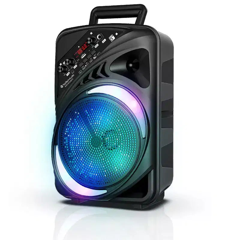 TOPTECH AL-8 8 Bluetooth Speaker, TWS Sound, Neon Light Show, Portable for Outdoors
