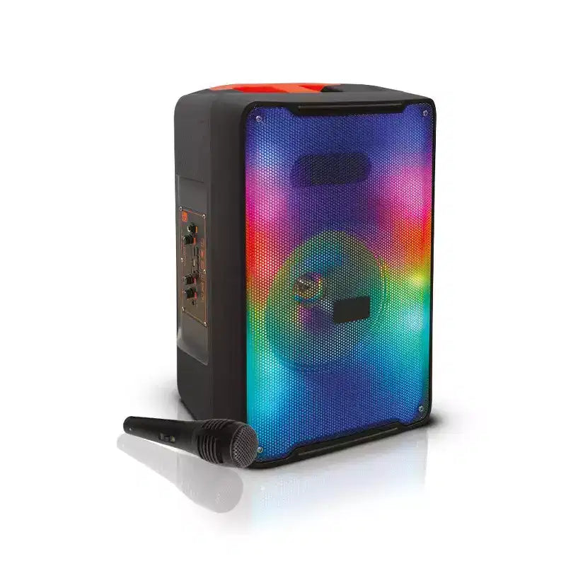 TOPTECH KL-8 TUNE Bluetooth Speak, 8 Woofer, Flame Effects, Karaoke Mode