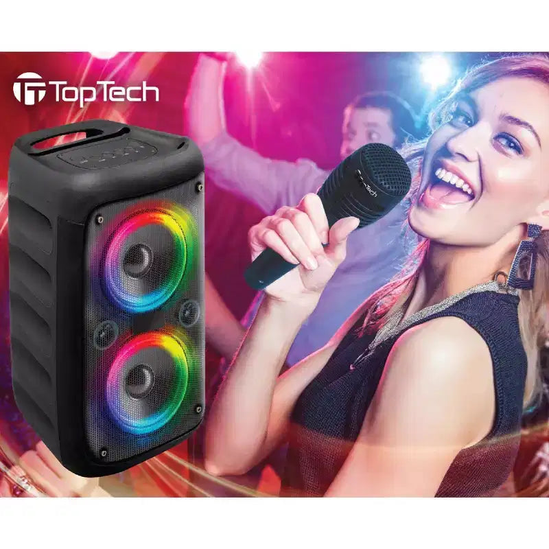 KL-66 Chroma Flicker Bluetooth Speaker, Disco Lights, Karaoke Mode
