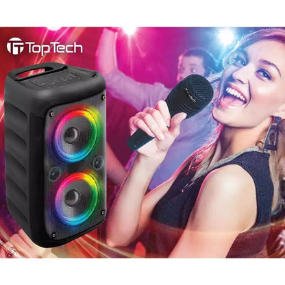 KL-66 Chroma Flicker Bluetooth Speaker, Disco Lights, Karaoke Mode