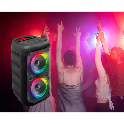 KL-66 Chroma Flicker Bluetooth Speaker, Disco Lights, Karaoke Mode