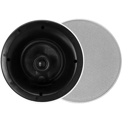 Dayton Audio Micro-Edge ME650C 6-1/2-In. 35-Watt LCRS 15-Angled In-Ceiling Speaker with Aramid Fiber Woofer and Pivoting Silk Dome Tweeter...