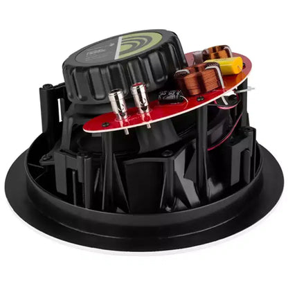 Dayton Audio Micro-Edge ME650C 6-1/2-In. 35-Watt LCRS 15-Angled In-Ceiling Speaker with Aramid Fiber Woofer and Pivoting Silk Dome Tweeter...