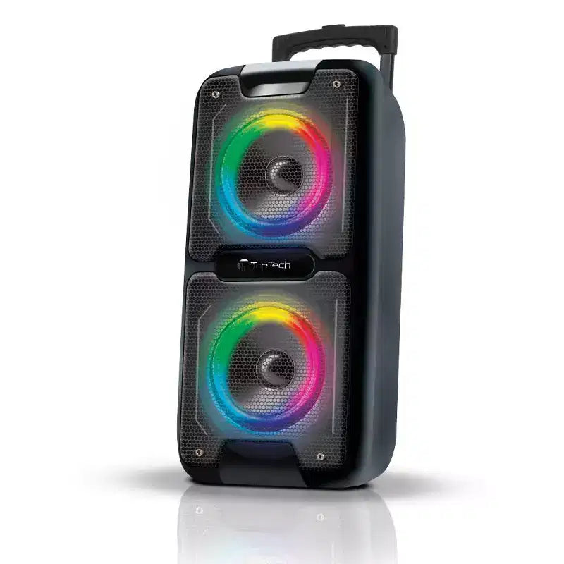 TOPTECH AL-101, 2x6.5 Bluetooth Speaker with Disco Lights, Karaoke