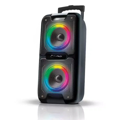 TOPTECH AL-101, 2x6.5 Bluetooth Speaker with Disco Lights, Karaoke