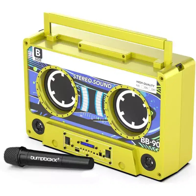 Refurbished: Bumpboxx Remix Bluetooth Speaker - Yellow - Manufacturer Refurbished