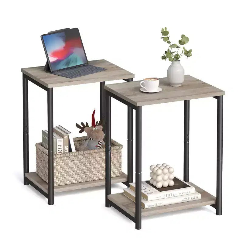 Accent Table Muebles Para La Sala Modern Side Table Living Room Tables Nightstand Bed Side Tables Bedroom Side Tables Set Of 2