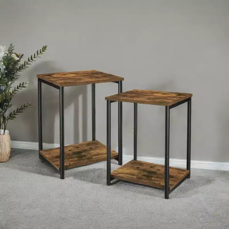 Accent Table Muebles Para La Sala Modern Side Table Living Room Tables Nightstand Bed Side Tables Bedroom Side Tables Set Of 2