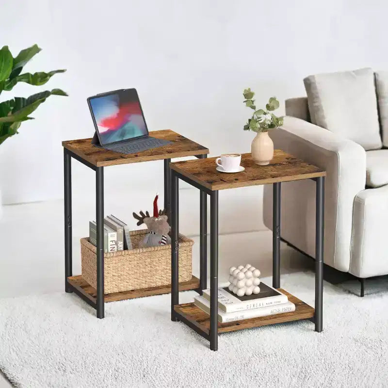 Accent Table Muebles Para La Sala Modern Side Table Living Room Tables Nightstand Bed Side Tables Bedroom Side Tables Set Of 2