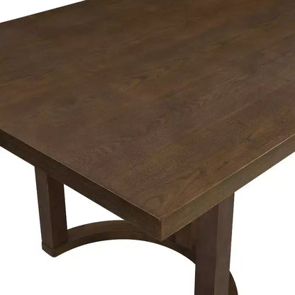 Christopher Knight Home Carissa 95 Tavolo da Pranzo Rettangolare Moderno a 8 Posti in Legno di Gomma