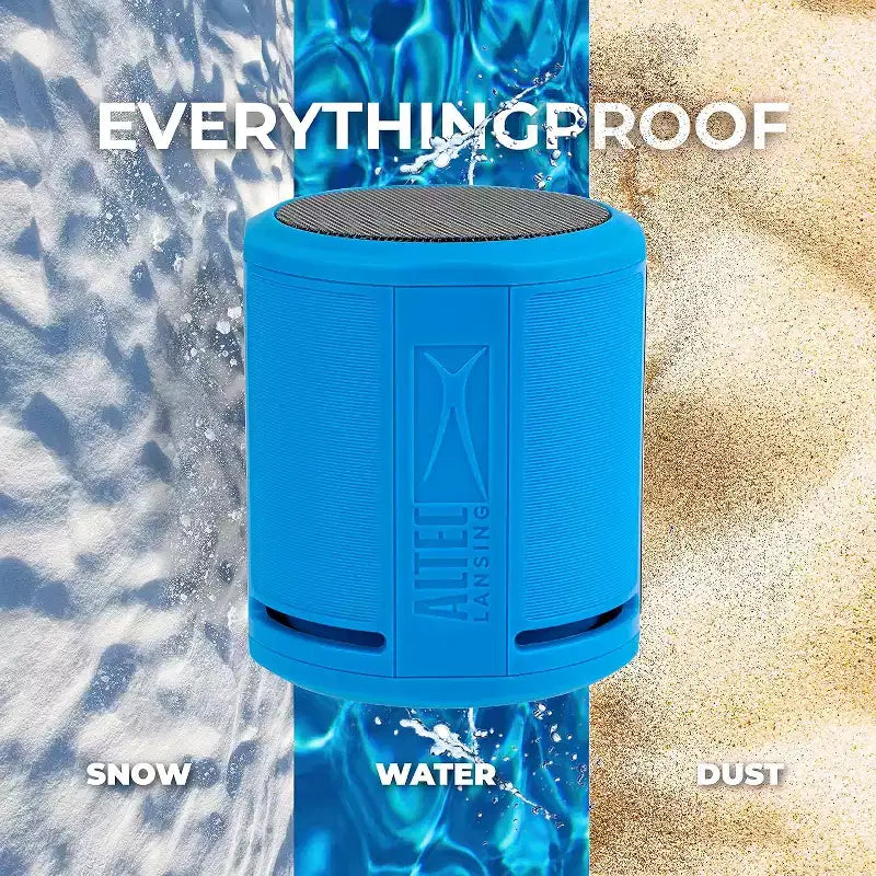 Altec Lansing HydraOrbit EverythingProof Bluetooth Speaker 2-Pack, Blue