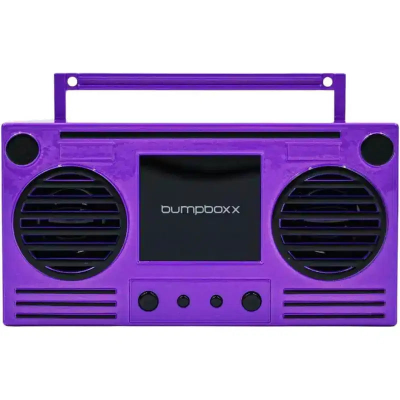 Microboom Speaker Boombox Bluetooth, Poppin Purple - Manufacturer Refurbished
