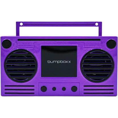 Microboom Speaker Boombox Bluetooth, Poppin Purple - Manufacturer Refurbished