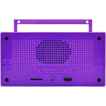 Altoparlante portatile Bluetooth Microboom, Viola - Ricondizionato dal produttore
