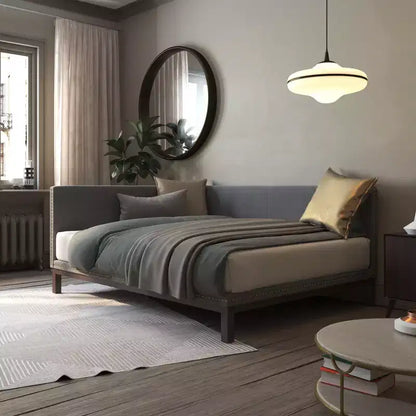 DHP Mid Century Upholstered Modern Daybed