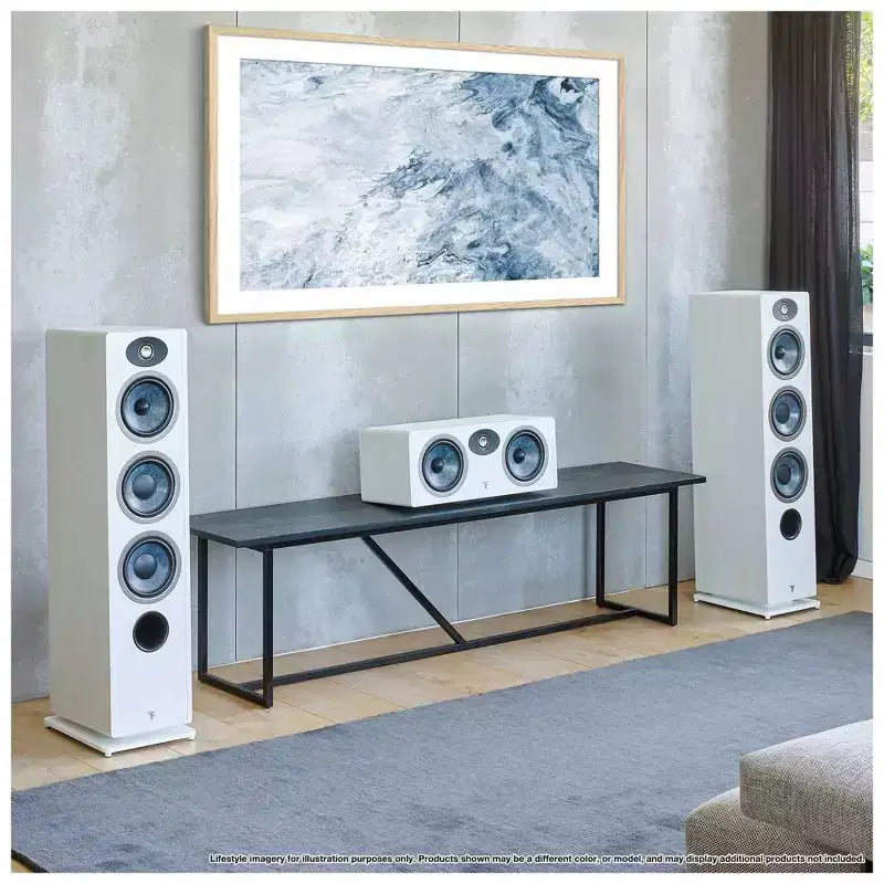 Focal Vestia Center 2-Way Center Channel Loudspeaker finished in Dark Wood - Sold Individually