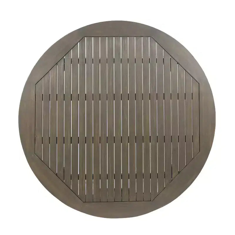 Set da pranzo Christopher Knight Home Biella da esterno in legno di acacia e vimini, 5 pezzi con cuscino