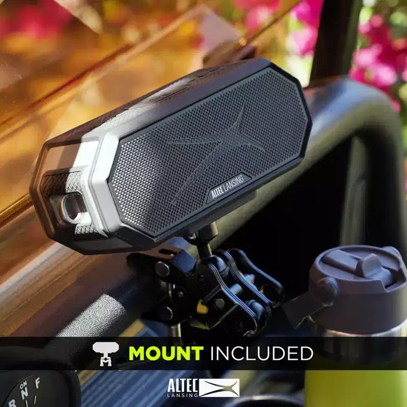 Altoparlante Bluetooth Altec Lansing HydraBlast 2.0 - Impermeabile, 20W, Batteria 24H, Ricarica wireless Qi, Magnetico, Sincronizzazione Party