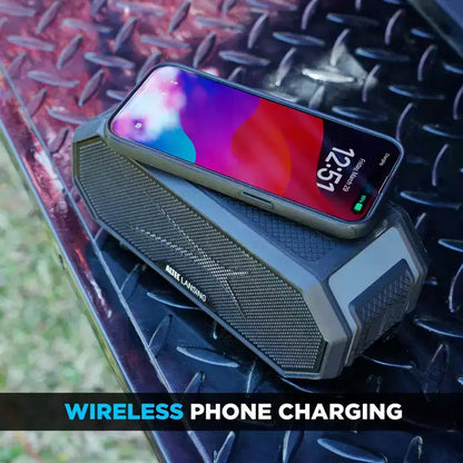 Altoparlante Bluetooth Altec Lansing HydraBlast 2.0 - Impermeabile, 20W, Batteria 24H, Ricarica wireless Qi, Magnetico, Sincronizzazione Party