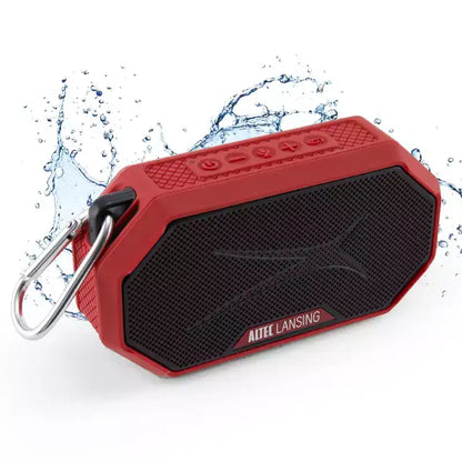 Altec Lansing HydraMini 2.0 Portable Bluetooth Speaker - Waterproof, 8W, 12H Playtime, USB-C, Magnetic, Voice Assistant