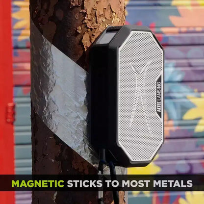 Altec Lansing HydraMini 2.0 Portable Bluetooth Speaker - Waterproof, 8W, 12H Playtime, USB-C, Magnetic, Voice Assistant