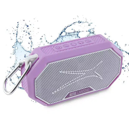 Altec Lansing HydraMini 2.0 Portable Bluetooth Speaker - Waterproof, 8W, 12H Playtime, USB-C, Magnetic, Voice Assistant