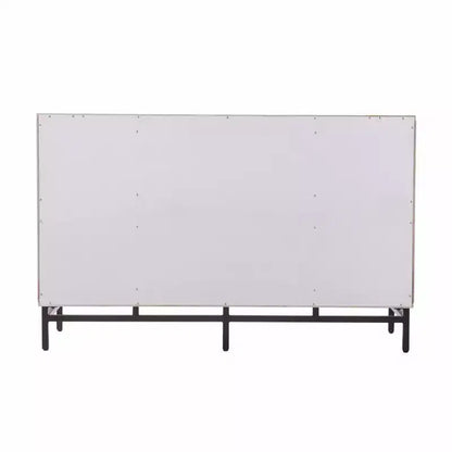 HomeRoots Champagne Deco Buffet Storage Cabinet
