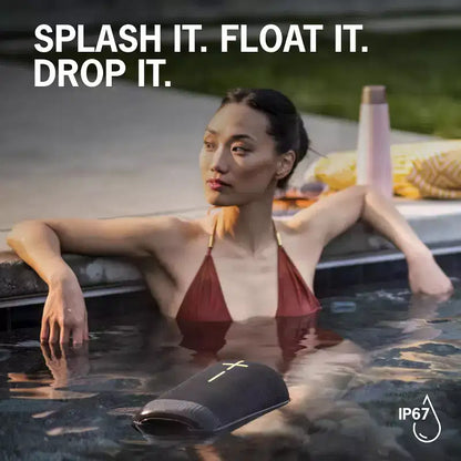 Ultimate Ears EPICBOOM, Portable Wireless Bluetooth Speaker, Big Bass Waterproof, Floatable, - White