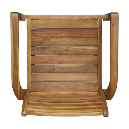 Christopher Knight Home Holloway Outdoor Slatted Acacia Wood 7 Piece Dining Set