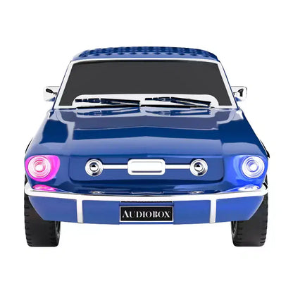 Cassa Bluetooth Audiobox Retro Ride TRK-6500BT ispirata alle Muscle Car classiche, con WaveSync e luci