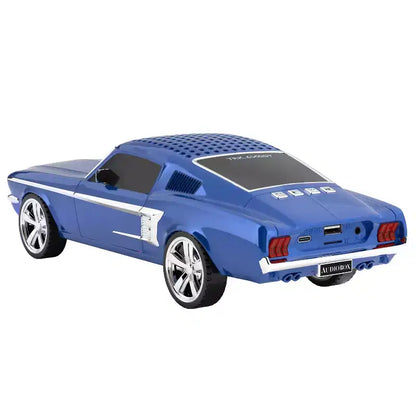 Cassa Bluetooth Audiobox Retro Ride TRK-6500BT ispirata alle Muscle Car classiche, con WaveSync e luci