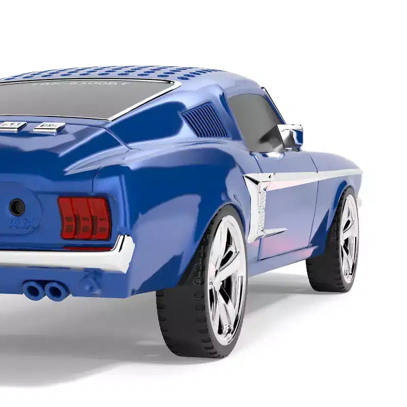 Cassa Bluetooth Audiobox Retro Ride TRK-6500BT ispirata alle Muscle Car classiche, con WaveSync e luci