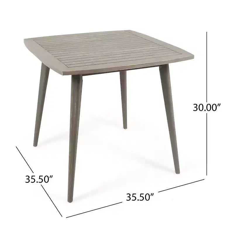Christopher Knight Home Marias Outdoor Wicker and Acacia Wood 5 Piece Dining Set