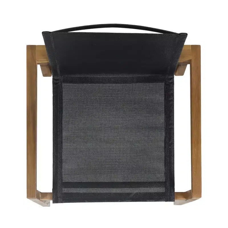 Christopher Knight Home Lockett Outdoor Mesh and Acacia Wood 5 Piece Dining Set