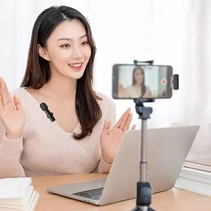 Wireless Lavalier Microphone for iPhone, Support One to One, Suitable for Video Recording