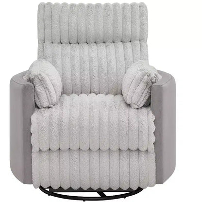 Roundhill Furniture Bocaton Wide Wale Corduroy Upholstery Manual Recliner