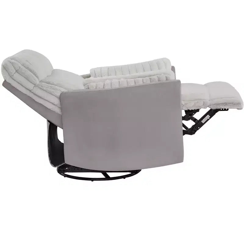 Roundhill Furniture Bocaton Wide Wale Corduroy Upholstery Manual Recliner