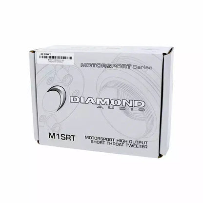 Diamond Audio M1SRT Tweeter a compressione Motorsport 1 a tromba con cupola in titanio