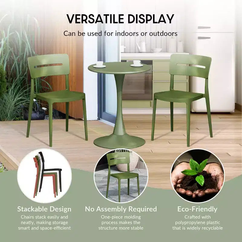 WestinTrends Playa 7-Piece Outdoor Rectangular Metal Patio Dining Table Set With Stackable Patio Chairs