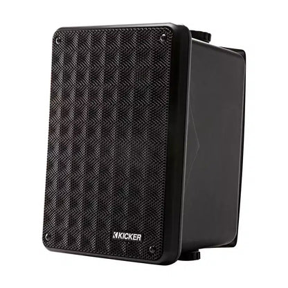 Kicker 46KB6B Black Outdoor Speaker Bundle - 4 Speakers