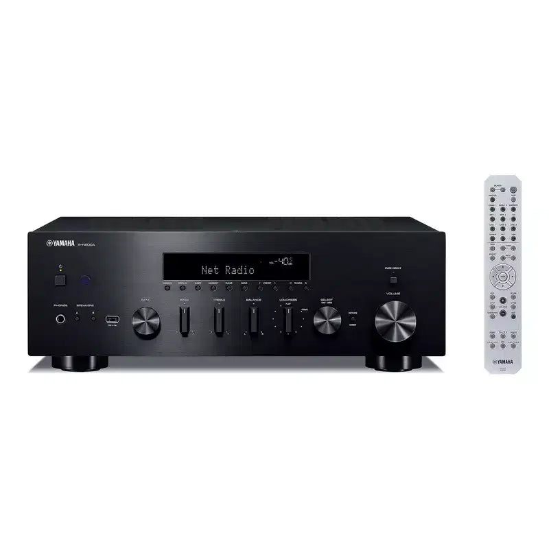 Yamaha R-N600abl Network Audio Receiver And Pb-12W 12 Outlet Smart Surge Protector