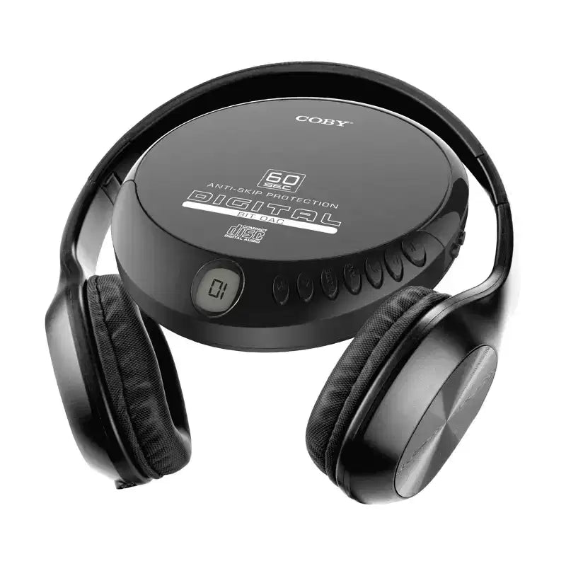 Lettore CD Portatile Coby con Cuffie
